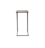 Bijzettafel - Metaal - Zwart - 45x30x60cm