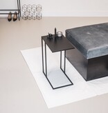 KantoormeubelenPlus Bijzettafel - Metaal - Zwart - 45x30x60cm