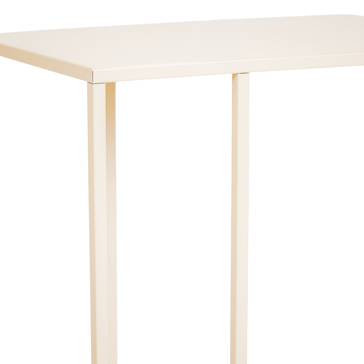 KantoormeubelenPlus Bijzettafel - Metaal - Zand - 45x30x60cm