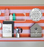 KantoormeubelenPlus Wandplanken - Metaal - Zand - S2 - 40x14x16 | 80x14x16cm