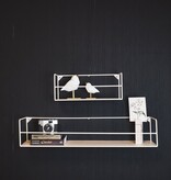 KantoormeubelenPlus Wandplanken - Metaal - Zand - S2 - 40x14x16 | 80x14x16cm