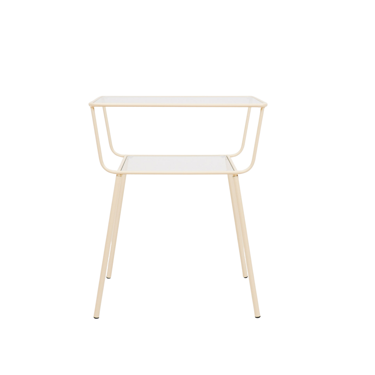 Bijzettafel / Nachtkastje - Zand - 50x35x60cm