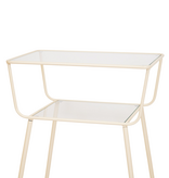 KantoormeubelenPlus Bijzettafel / Nachtkastje - Zand - 50x35x60cm