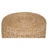 House Nordic ApS Rivera Poef - Naturel, Zeegras, Ijzer, Ø40cm