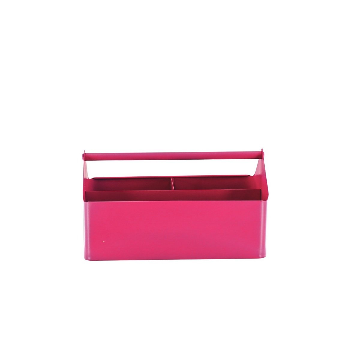 Opbergdoos- Organizer - Metaal - Neon Pink - 30x17x17cm
