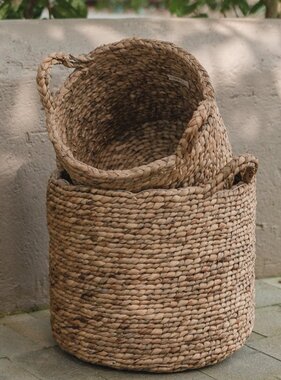 Soeji Wasmand | Plantenmand | Opbergmand BALAI van waterhyacint (3 maten)