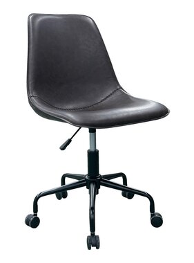 House Nordic ApS Monaco Business Chair - Brown, Pu/Steel, 56x48x93 cm