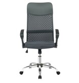 SalesFever Bureaustoel grijs met gaas