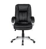 SalesFever Bureaustoel met armleuningen, zwart