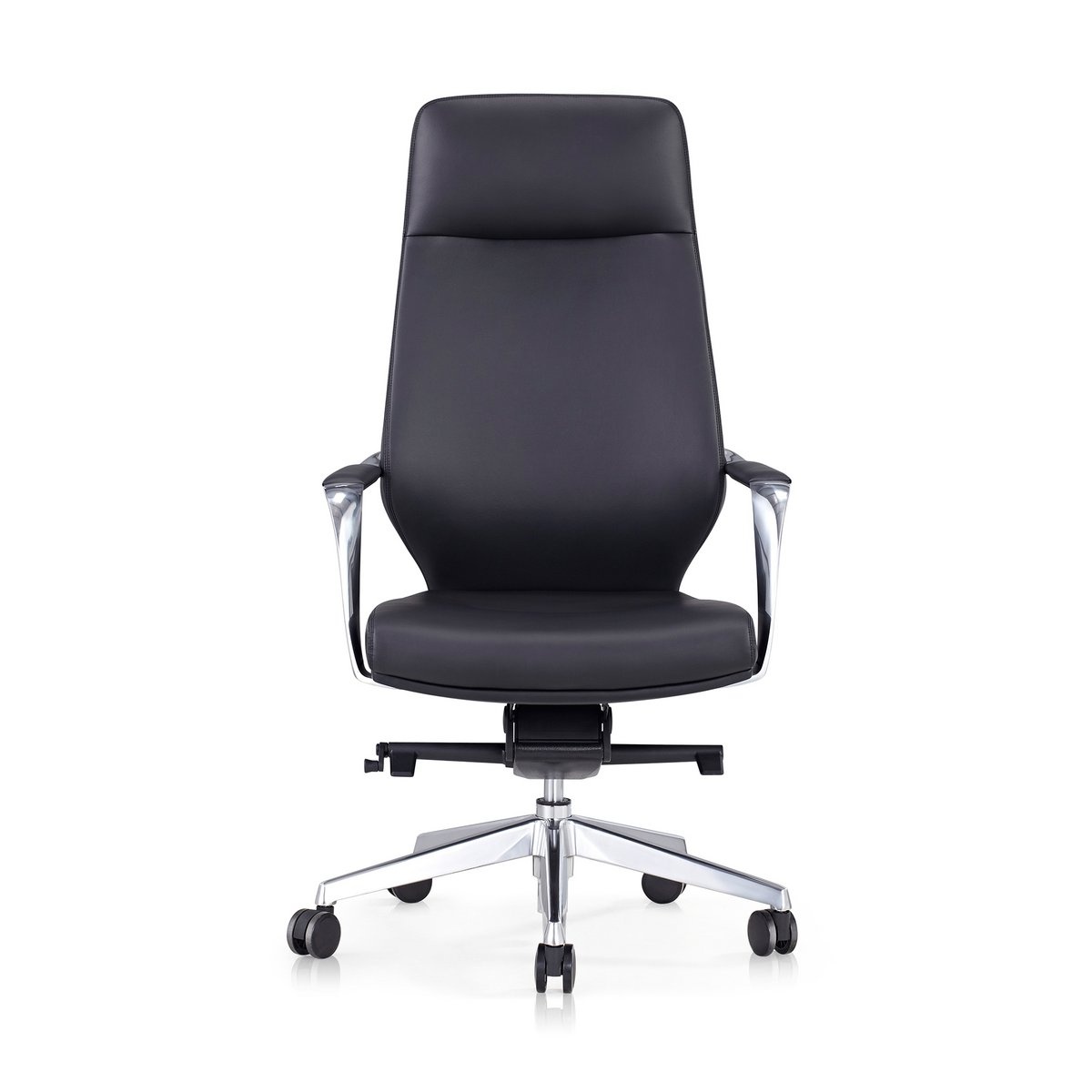 SalesFever Bureaustoel kunstleer look zwart