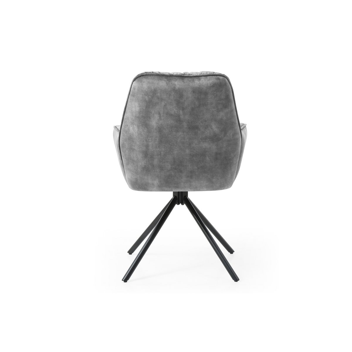 Fauteuil met 360° draaifunctie, grijs