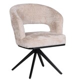 Pole To Pole Avena stoelcrème (set van 2)