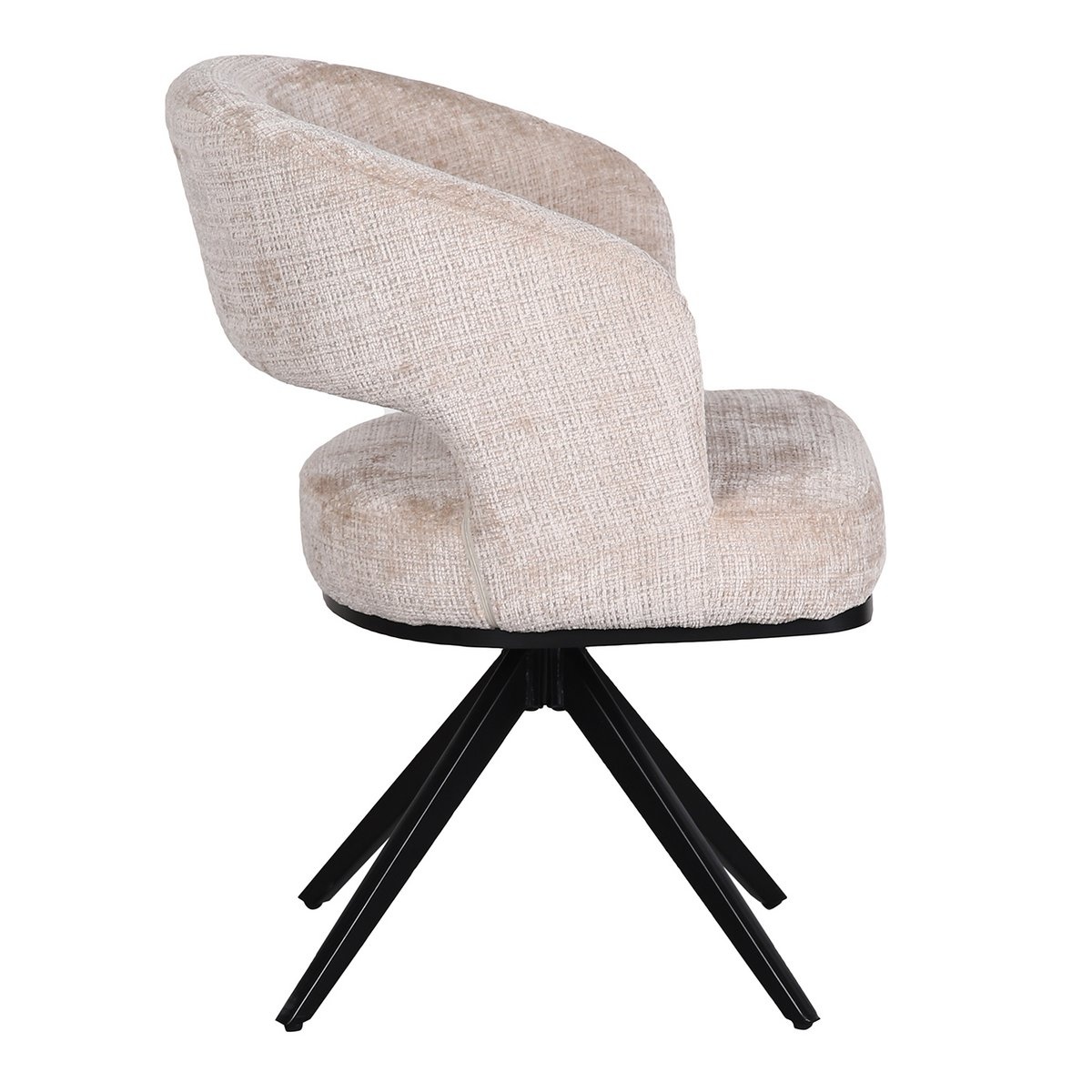 Pole To Pole Avena stoelcrème (set van 2)