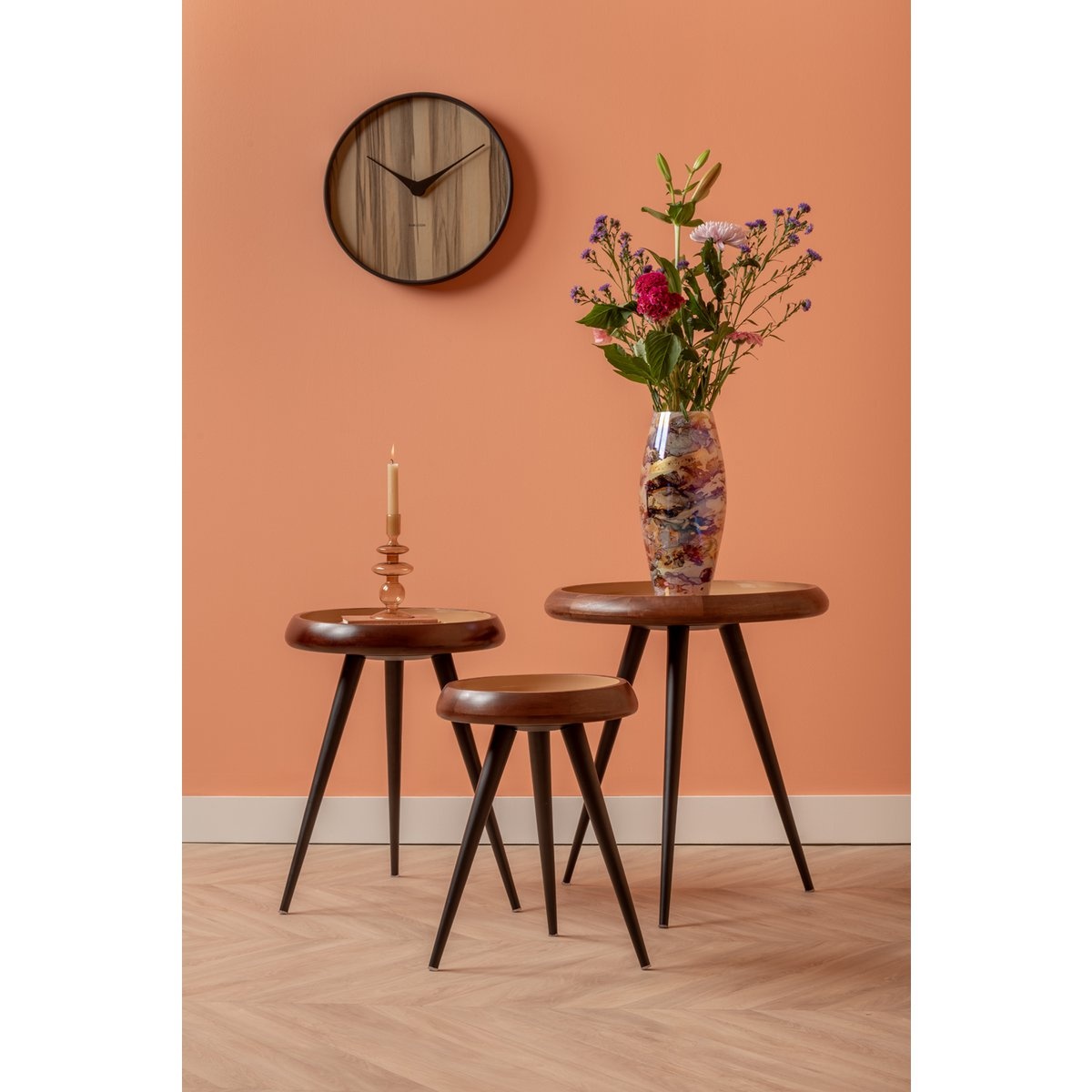 Leitmotiv Tafelset Statief m. Metalen poten