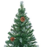 VidaXL Kunstkerstboom met dennenappels 180 cm