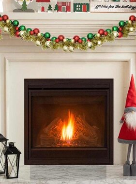 VidaXL Kerstbal Guirlande Multikleur 186 cm Polystyreen