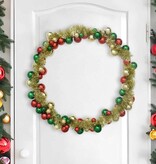 VidaXL Kerstbal Guirlande Multikleur 186 cm Polystyreen