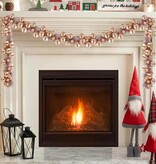 VidaXL Kerstbal Guirlande Rose Gold 186 cm Polystyreen