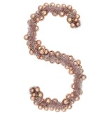 VidaXL Kerstbal Guirlande Rose Gold 186 cm Polystyreen