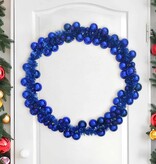 VidaXL Kerstbal Guirlande Blauw 186 cm Polystyreen