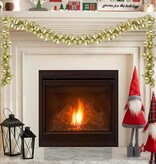 VidaXL Kerstbal Guirlande Goud 186 cm Polystyreen