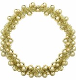 VidaXL Kerstbal Guirlande Goud 186 cm Polystyreen