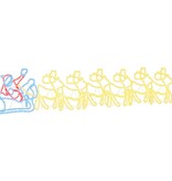 VidaXL LED Kerstdecoratie Multikleur 69 x 79 cm PVC