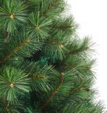 VidaXL Kunstmatige Inklapbare Kerstboom Groen 240 cm PVC, staal