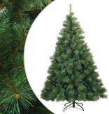 VidaXL Kunstmatige Inklapbare Kerstboom Groen 180 cm PVC, staal