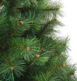 VidaXL Kunstmatige Inklapbare Kerstboom Groen 120 cm PVC, staal