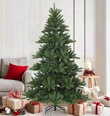 VidaXL Kunstmatige Inklapbare Kerstboom Groen 180 cm PVC, staal