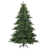 VidaXL Kunstmatige Inklapbare Kerstboom Groen 180 cm PVC, staal