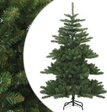 VidaXL Kunstmatige Inklapbare Kerstboom Groen 150 cm PVC, staal