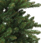 VidaXL Kunstmatige Inklapbare Kerstboom Groen 150 cm PVC, staal