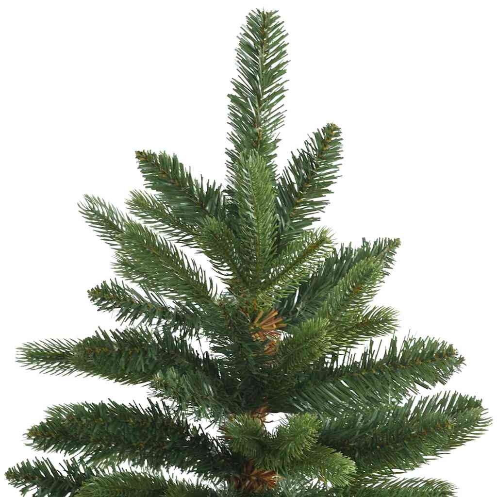 VidaXL Kunstmatige Inklapbare Kerstboom Groen 240 cm PVC, PE en staal