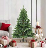 VidaXL Kunstmatige Inklapbare Kerstboom Groen 150 cm PVC, PE en staal
