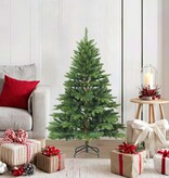 VidaXL Kunstmatige Inklapbare Kerstboom Groen 120 cm PVC, PE en staal