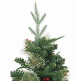 VidaXL Kunstmatige Inklapbare Kerstboom Groen 120 cm PVC, PE en Staal