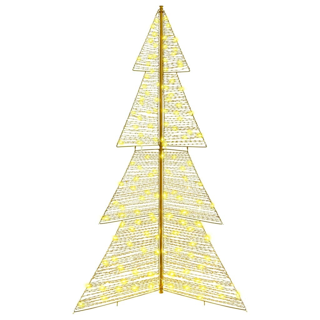 VidaXL Kerstboom met 240 LED Warmwit 180 cm PET