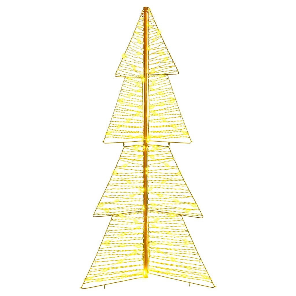 VidaXL Kerstboom met 160 LED Warmwit 150 cm PET