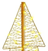 VidaXL Kerstboom met 160 LED Warmwit 150 cm PET