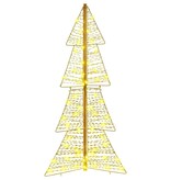 VidaXL Kerstboom met 100 LED Warmwit 120 cm PET
