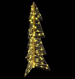VidaXL Kerstboom met 100 LED Warmwit 120 cm PET