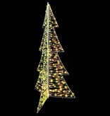 VidaXL Kerstboom met 240 LED Warmwit 180 cm PET
