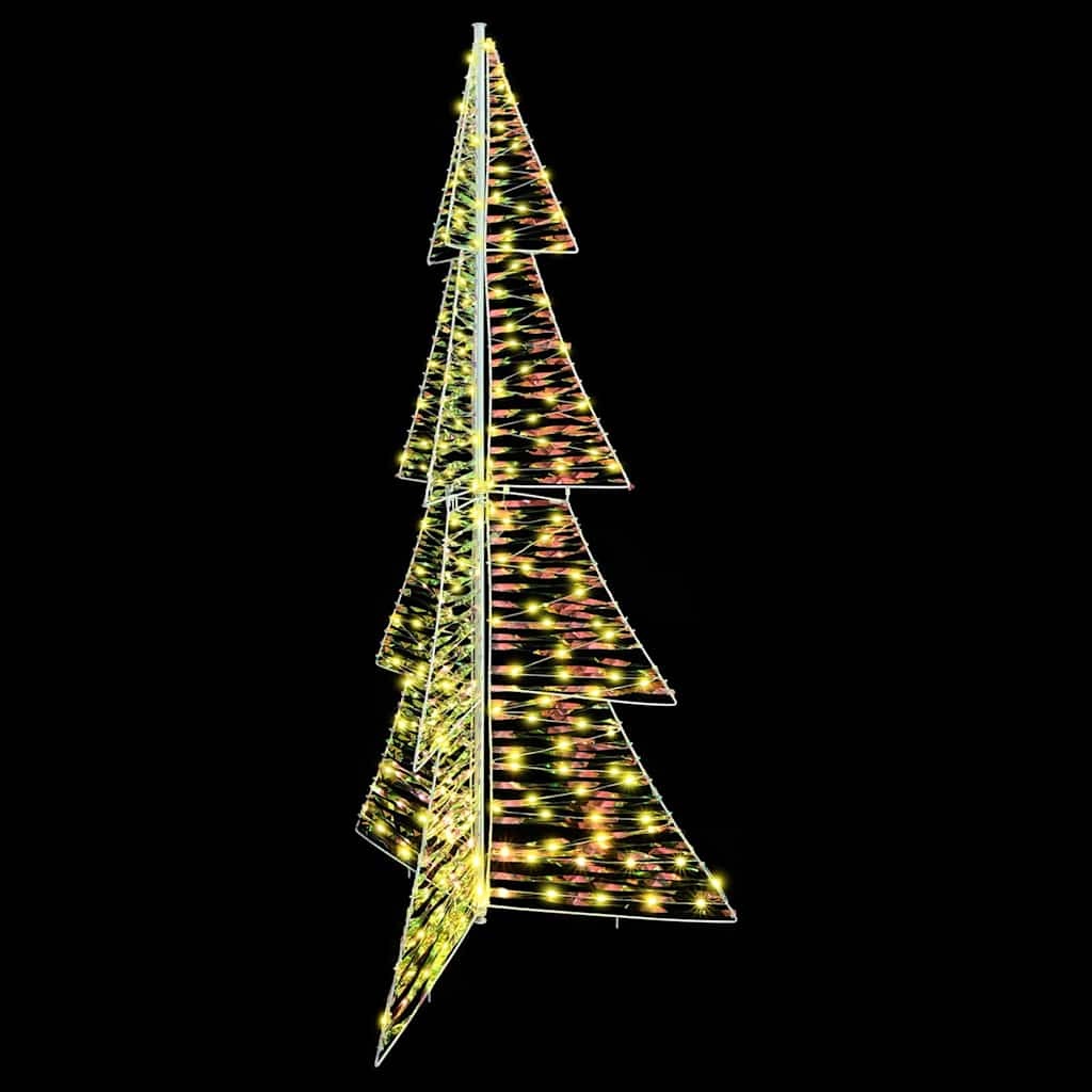VidaXL Kerstboom met 240 LED Warmwit 180 cm PET