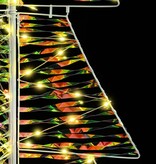 VidaXL Kerstboom met 240 LED Warmwit 180 cm PET