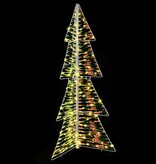 VidaXL Kerstboom met 160 LED Warmwit 150 cm PET