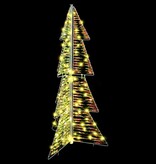 VidaXL Kerstboom met 100 LED Warmwit 120 cm PET