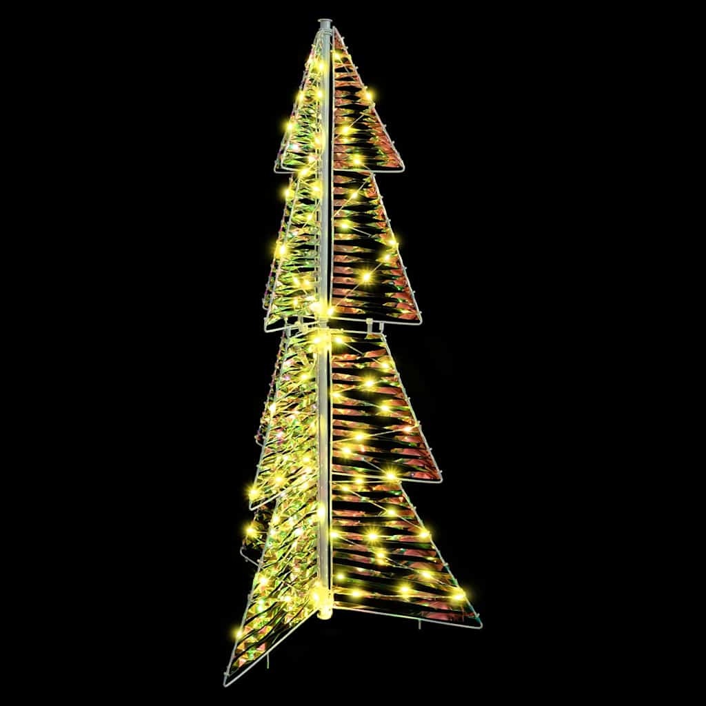 VidaXL Kerstboom met 100 LED Warmwit 120 cm PET