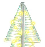 VidaXL Kerstboom met 100 LED Warmwit 120 cm PET